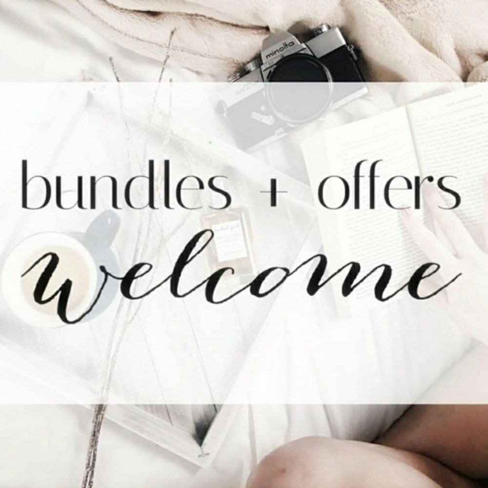 Bundle and offers welcome!